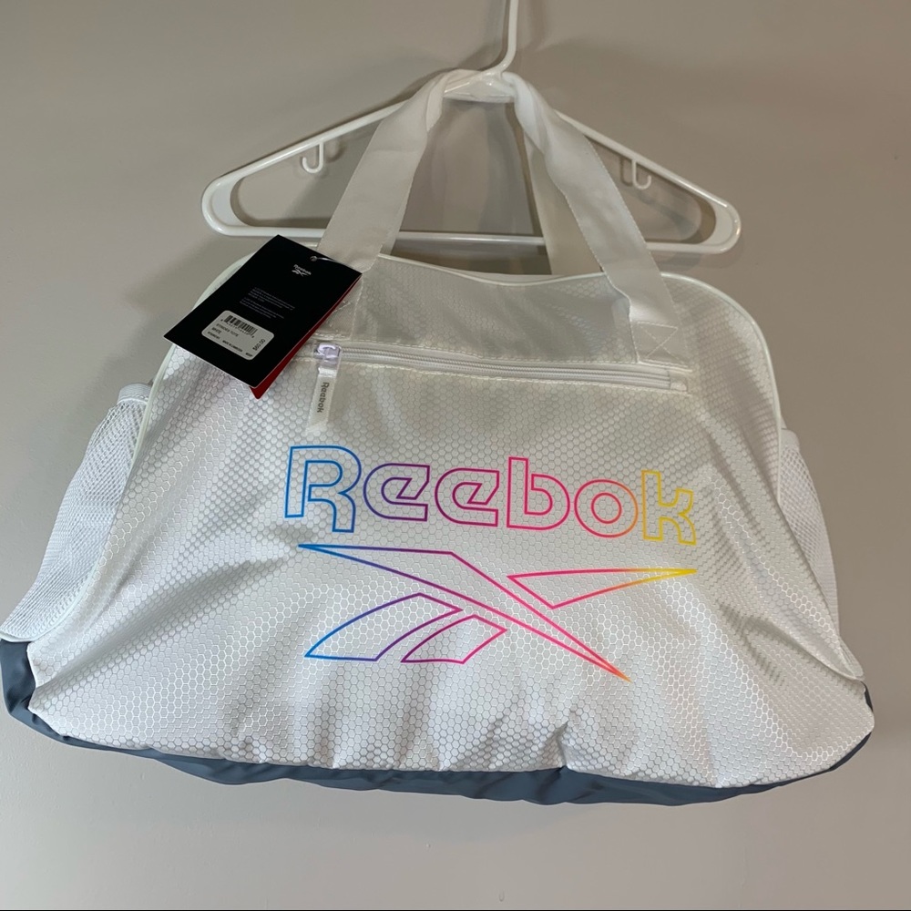Reebok Rainbow Yoga Workout Gym Bag Stride Tote